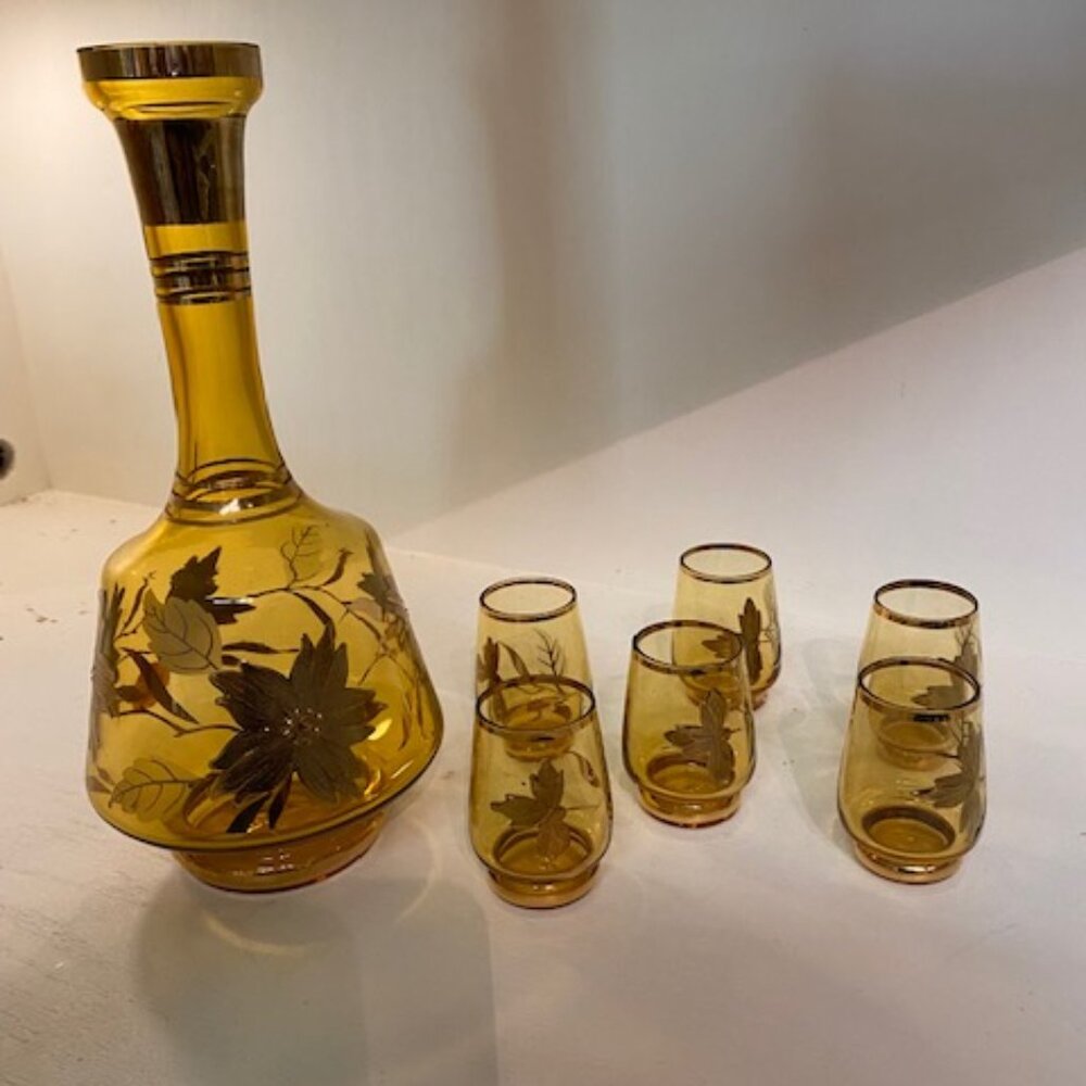 Vintage Decanter Set